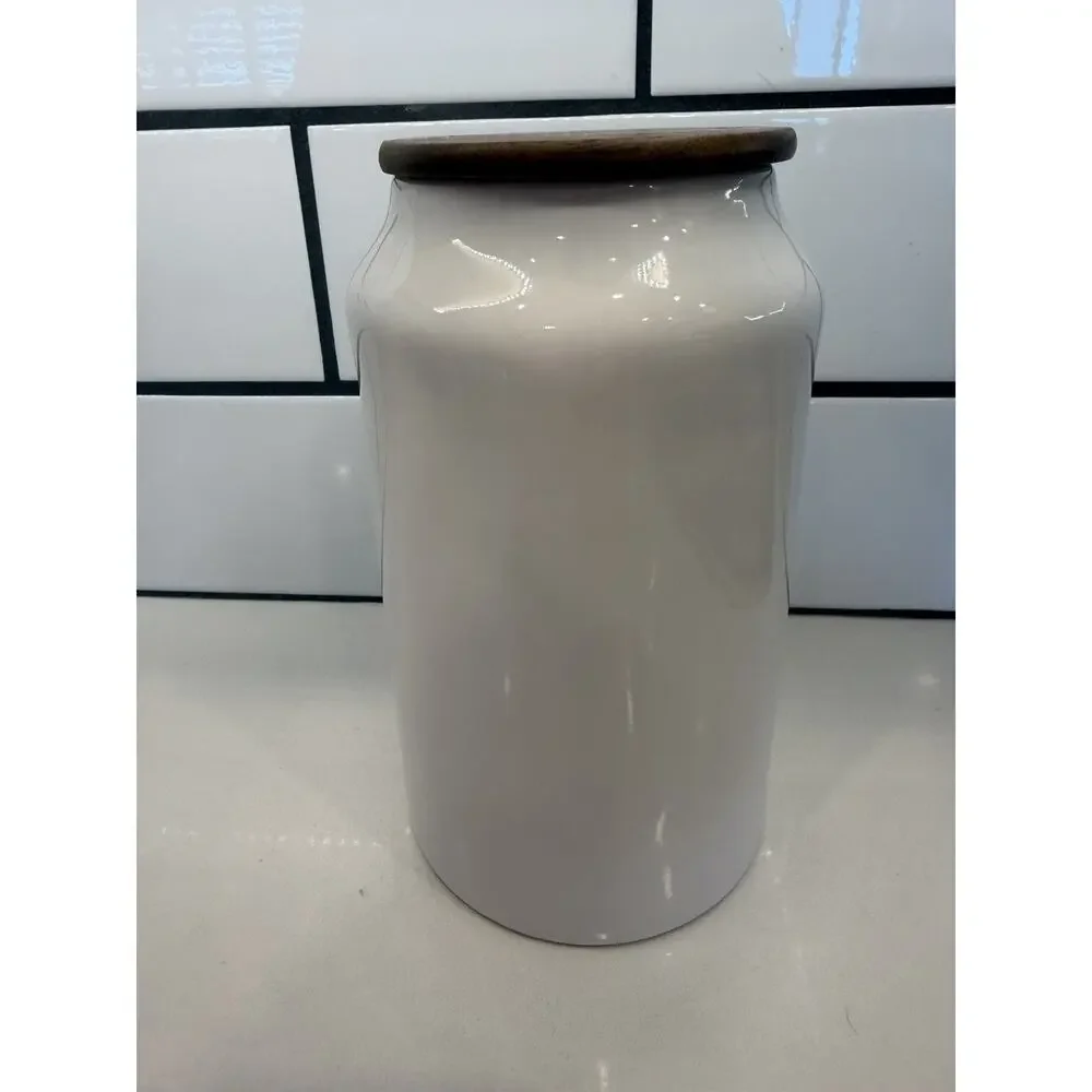 PEANUTS SNOOPY RAE DUNN PET TREAT CANISTER CERAMIC HALLOWEEN 